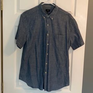 J.Crew denim short sleeve button up